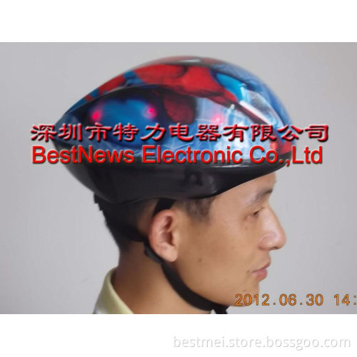 Flash LED Helmet colorful lights